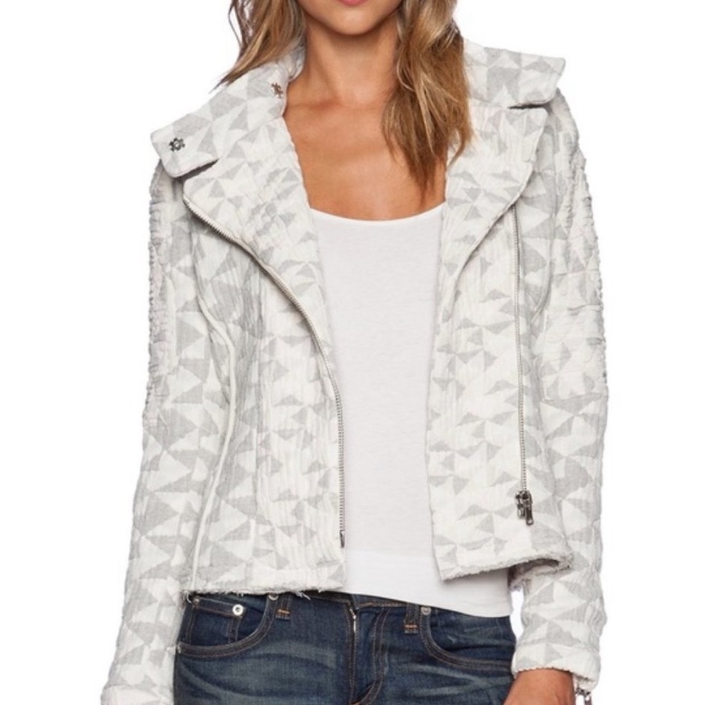 Iro Otavia Quilted Patterned Jacket - image 3